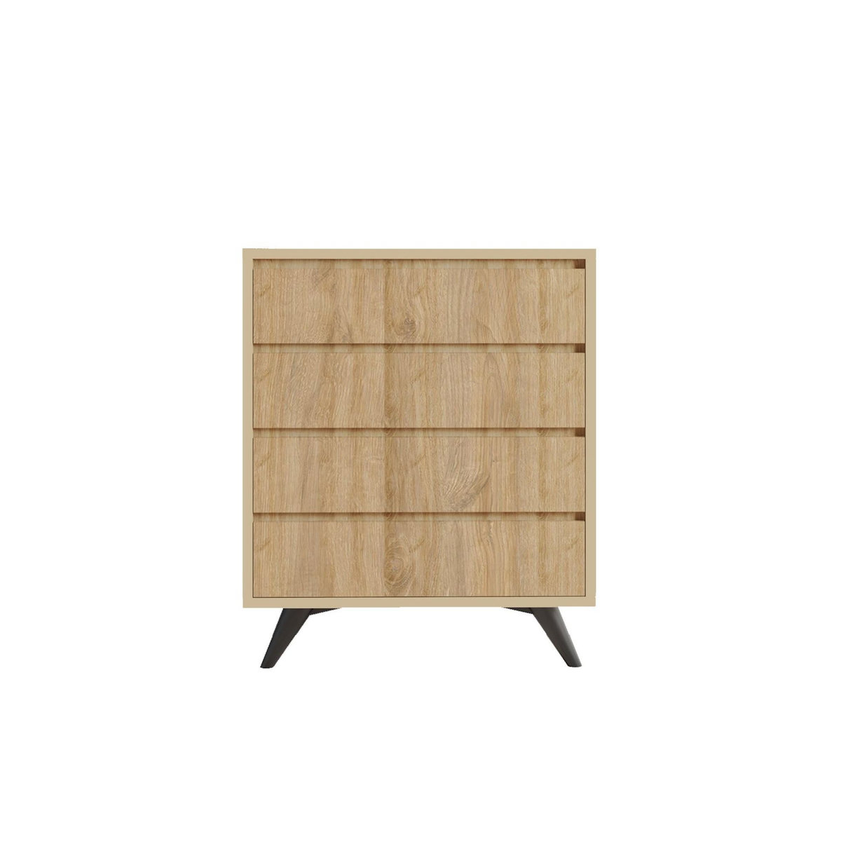 Habitat et Jardin Commode en bois  Suvera  - 70 x 40 x 86 cm - Marron clair