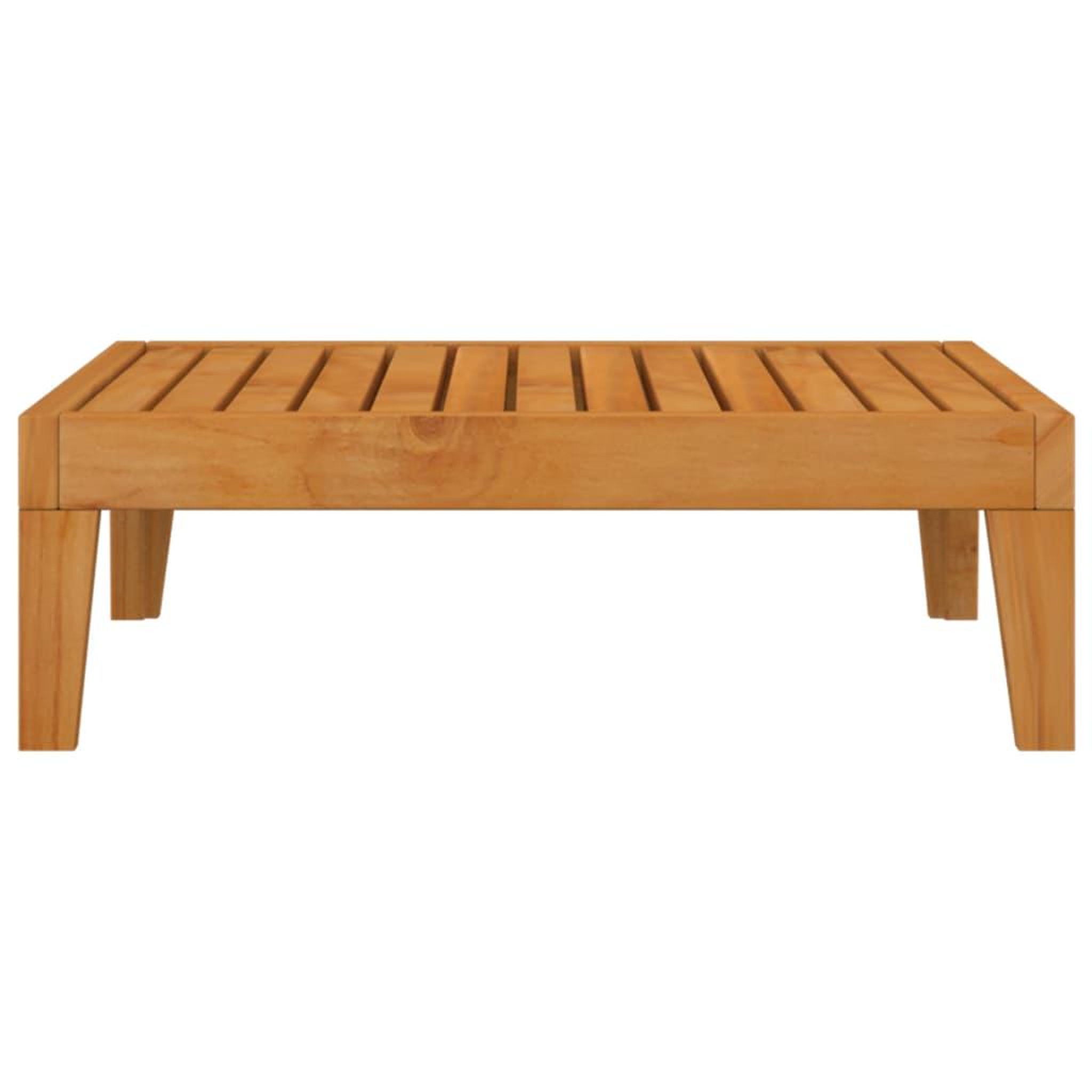 Voir la diapositive 3 : VIDAXL Table de jardin 68,5x68,5x24 cm Bois d'acacia massif