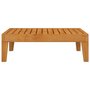 Voir la diapositive 3 : VIDAXL Table de jardin 68,5x68,5x24 cm Bois d'acacia massif