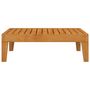 Voir la diapositive 3 : VIDAXL Table de jardin 68,5x68,5x24 cm Bois d'acacia massif
