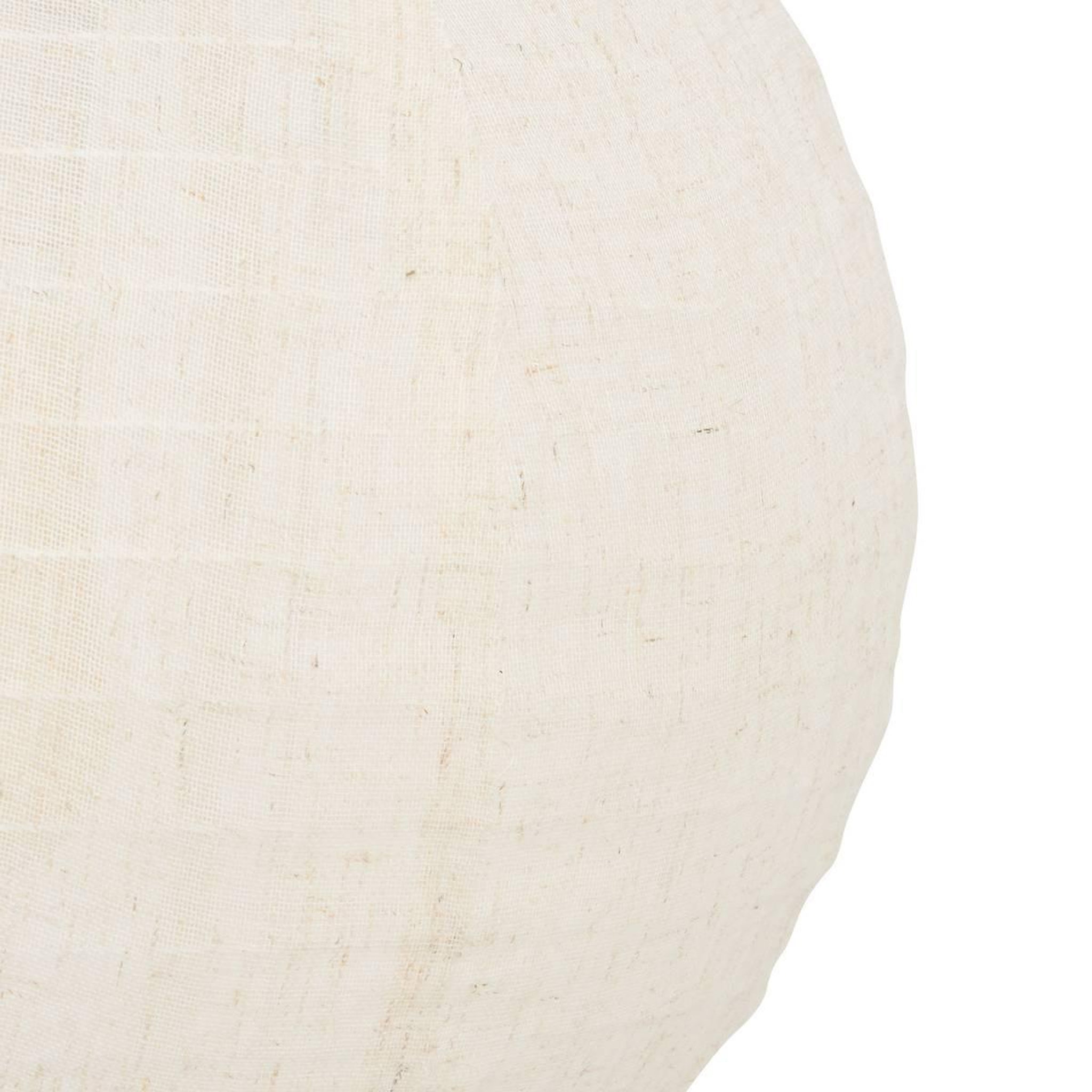Voir la diapositive 3 : ATMOSPHERA Lanterne japonaise boule  jordy  32cm blanc