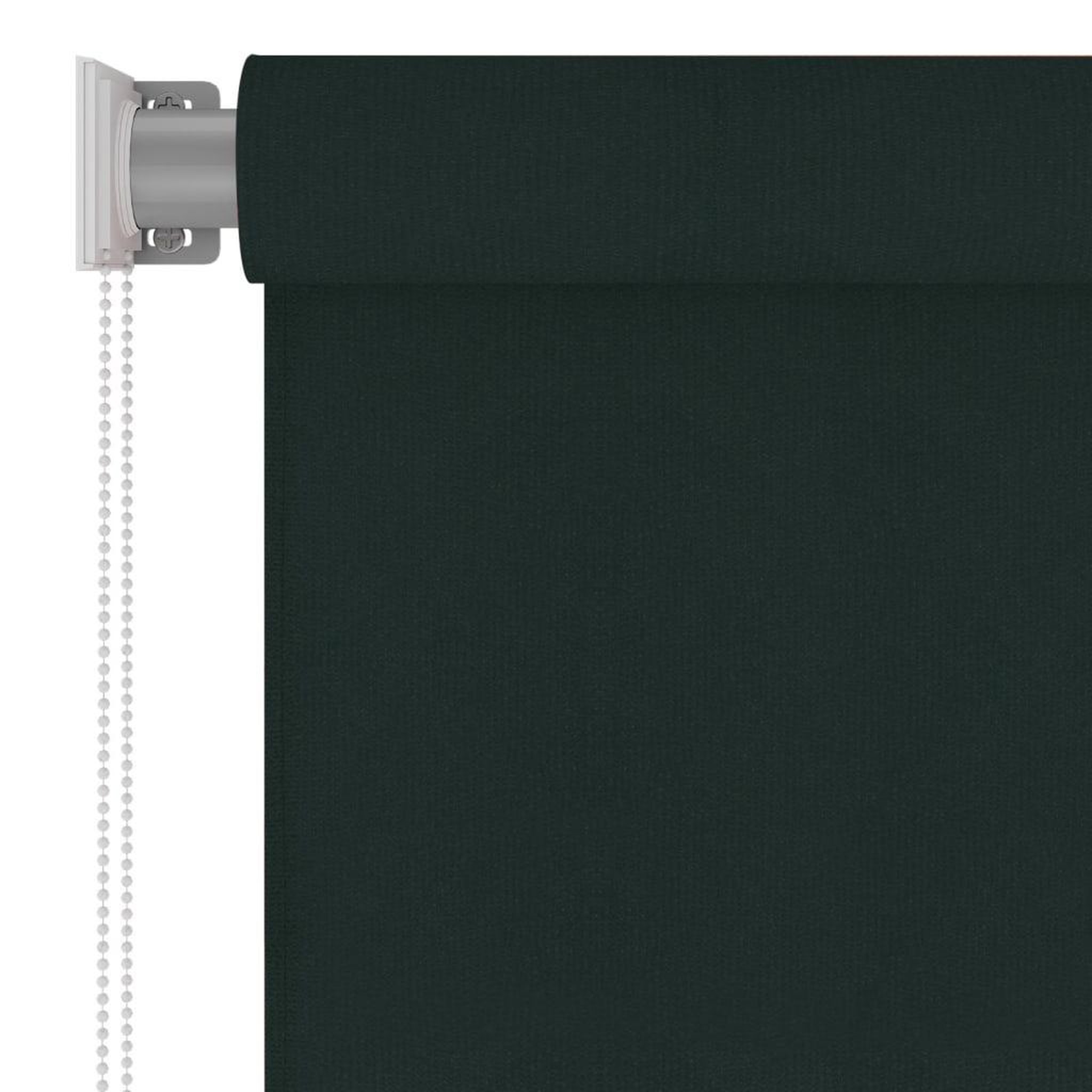 Voir la diapositive 3 : VIDAXL Store roulant d'exterieur 185 (l) x 140 (h) cm vert fonce hdpe