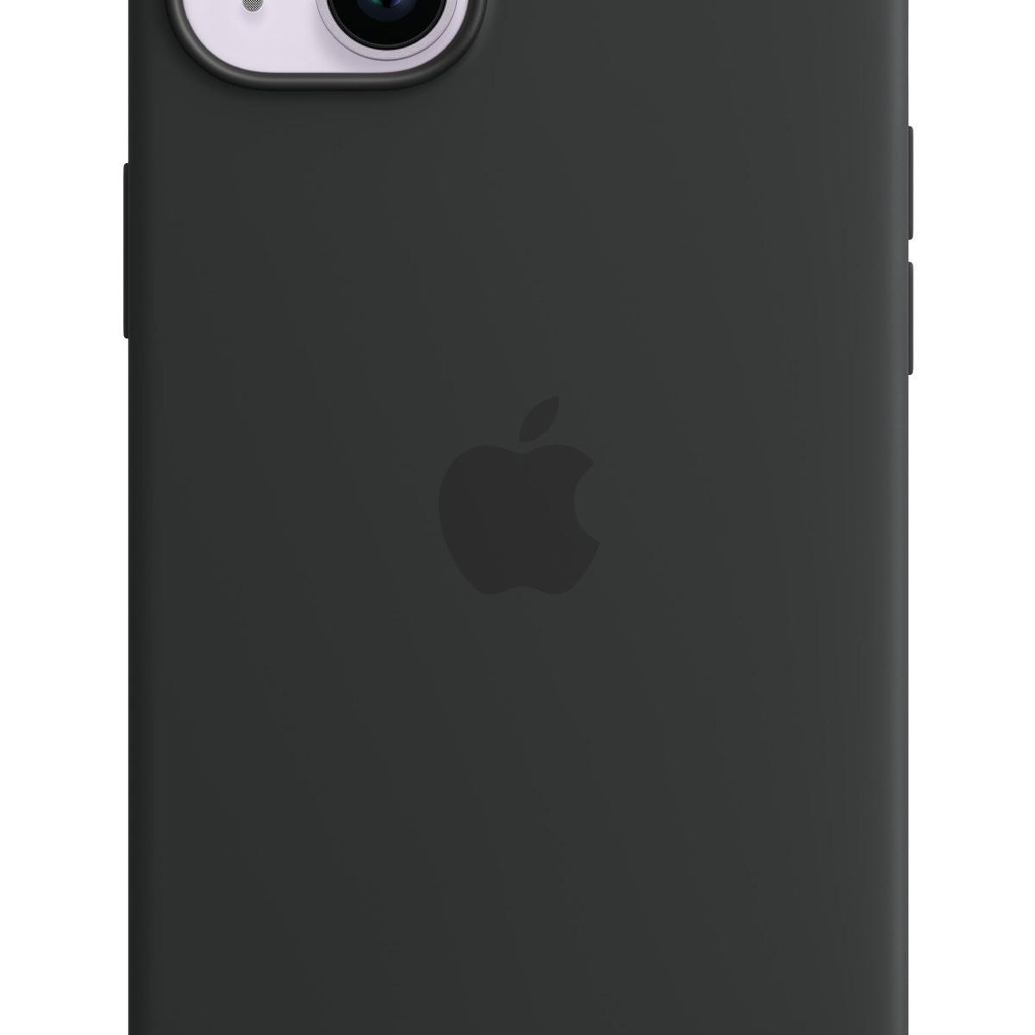 Voir la diapositive 3 : APPLE Coque en silicone avec MagSafe pour Apple iPhone 14 Plus Minuit