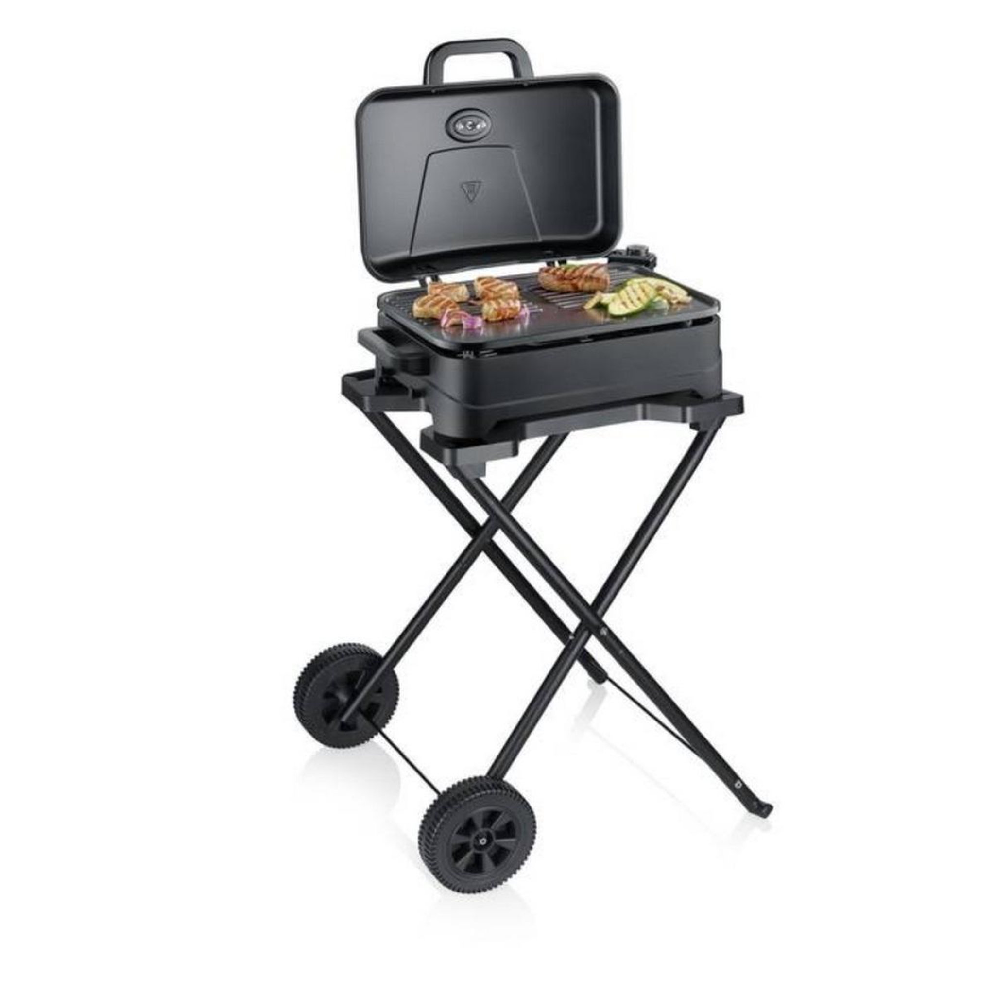 Voir la diapositive 5 : SEVERIN Barbecue électrique sur pieds 2300w noir - pg8598
