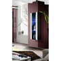 Voir la diapositive 2 : Paris Prix Vitrine LED Murale Design  Fly II  126cm Blanc & Noir