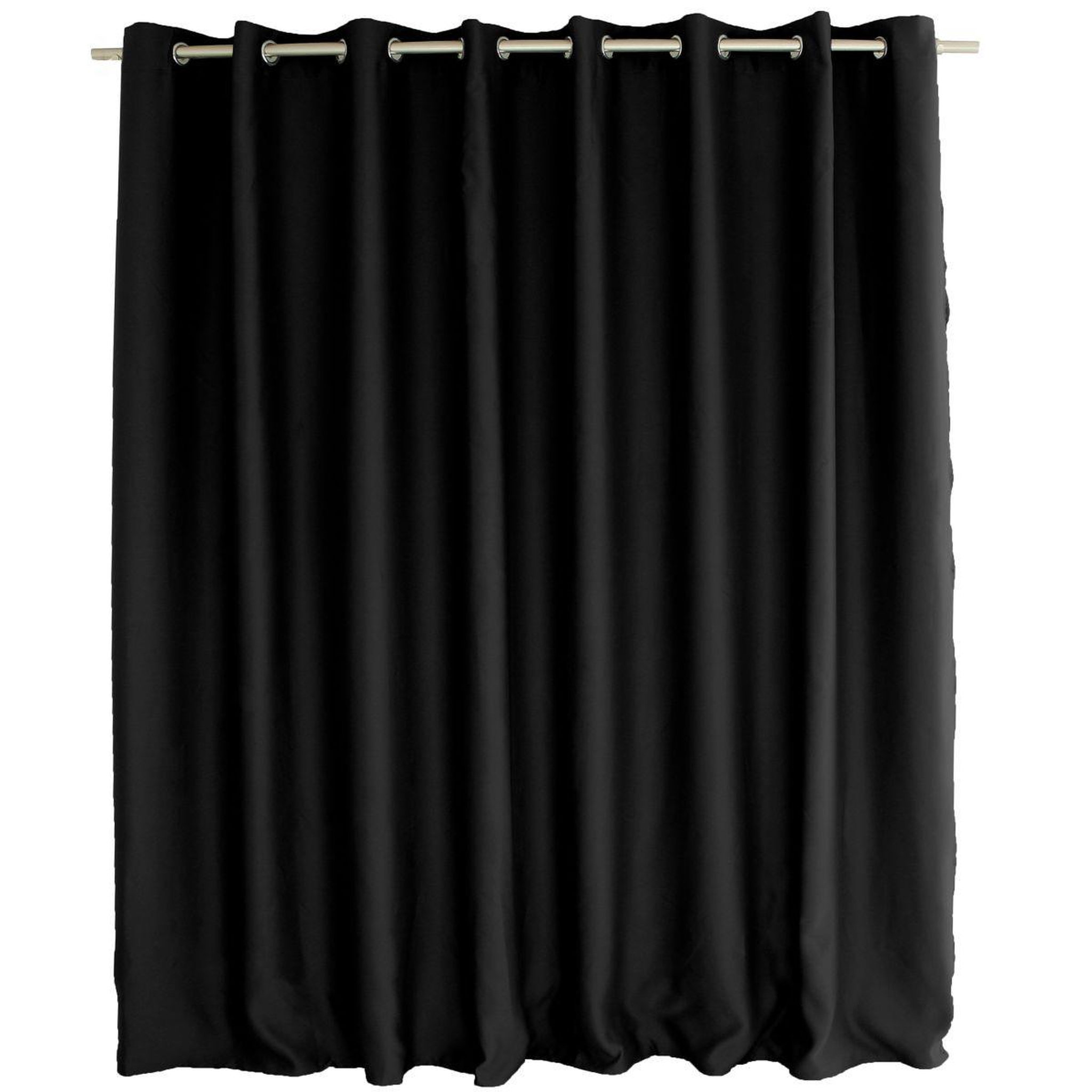 Voir la diapositive 2 : TOILINUX Rideau uni occultant avec oeillets - 300 x 240 cm