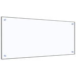 VIDAXL Dosseret de cuisine Transparent 90 x 40 cm Verre trempé