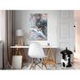 Voir la diapositive 2 : Paris Prix Tableau Imprimé  Blue Sienna Marble
