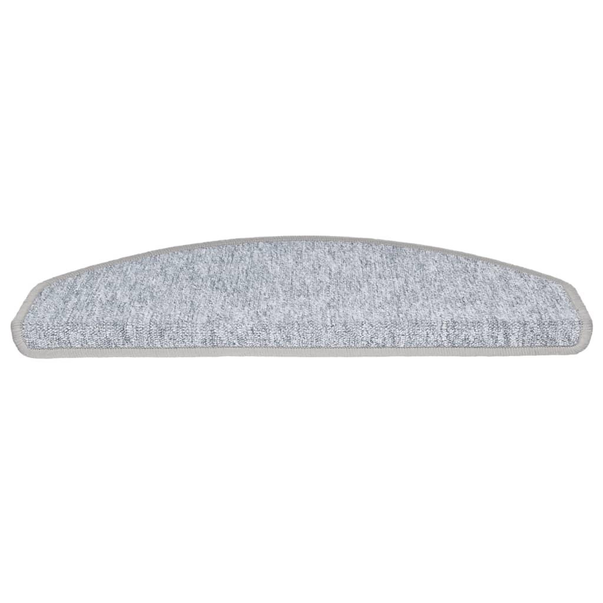 Voir la diapositive 5 : VIDAXL Tapis d'escalier 10 pcs 65x24x4 cm Gris clair