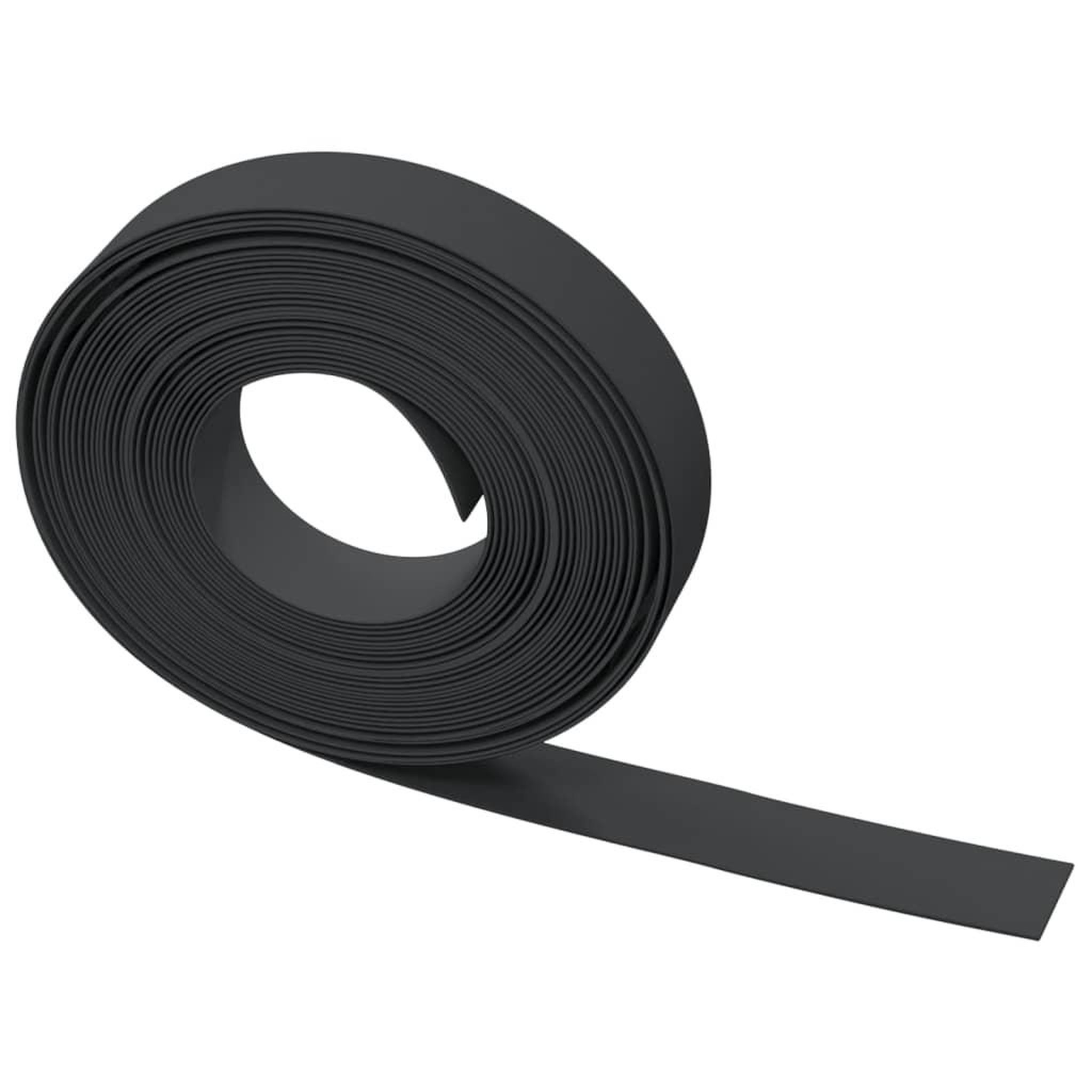 Voir la diapositive 5 : VIDAXL Bordures de jardin 2 pcs noir 10 m 10 cm polyethylene