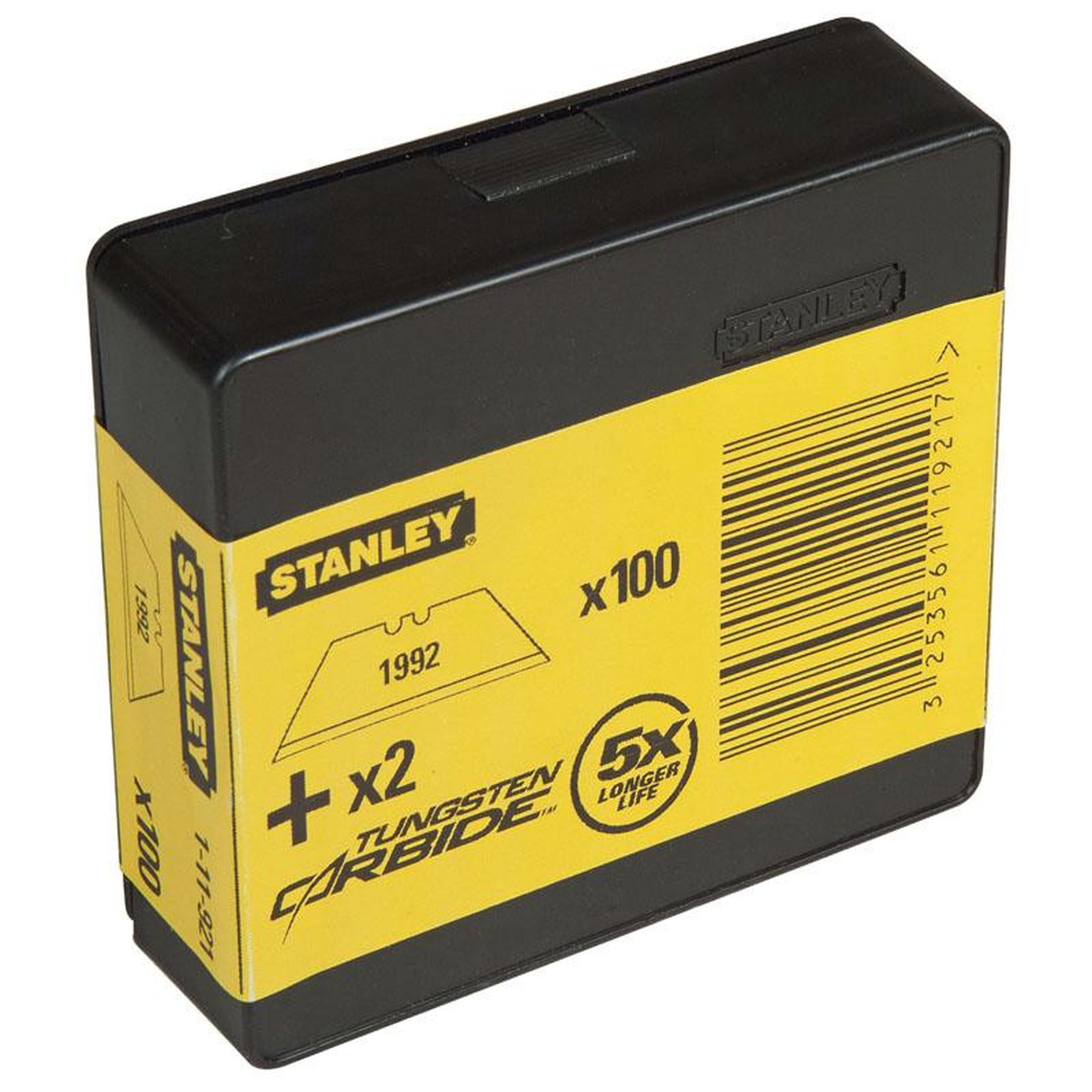 Stanley Boîte 100 lames trapèze longues
