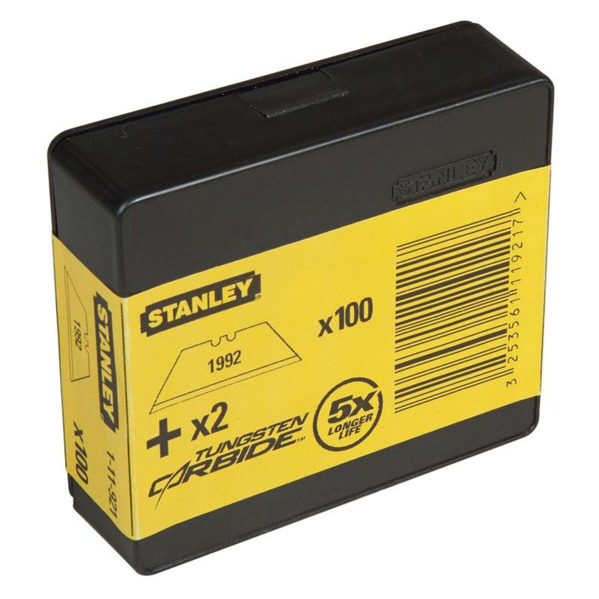 Stanley Boîte 100 lames trapèze longues