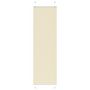 Voir la diapositive 1 : VIDAXL Store plisse creme 60x200 cm largeur du tissu 59,4 cm polyester
