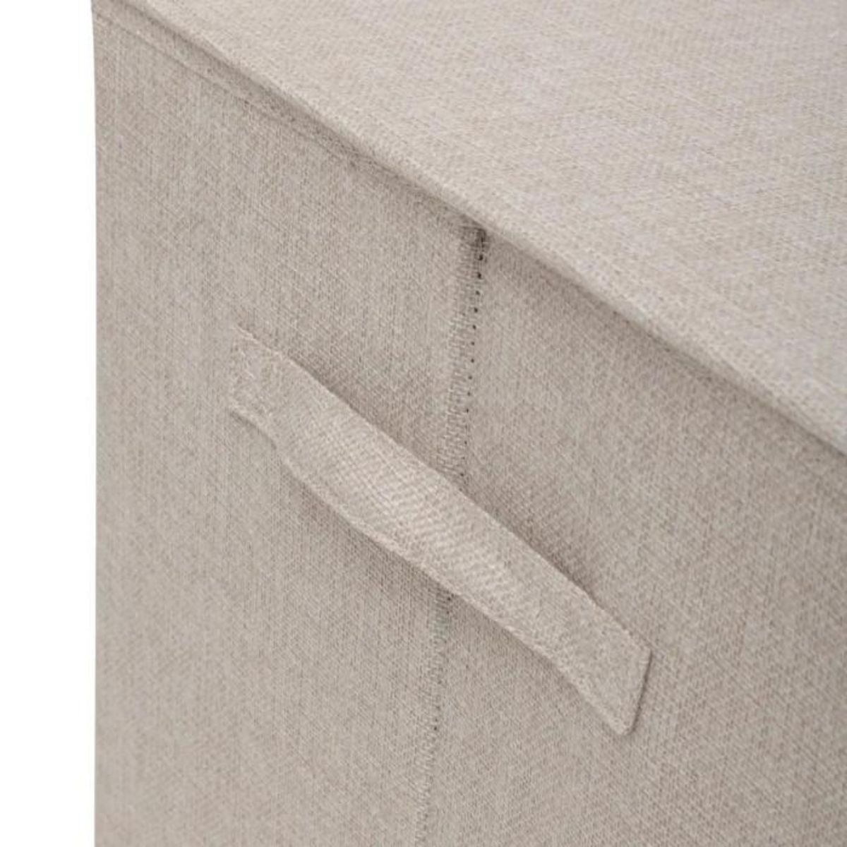 FIVE Panier à Linge Avec Séparateur  Colors  74L Beige Lin