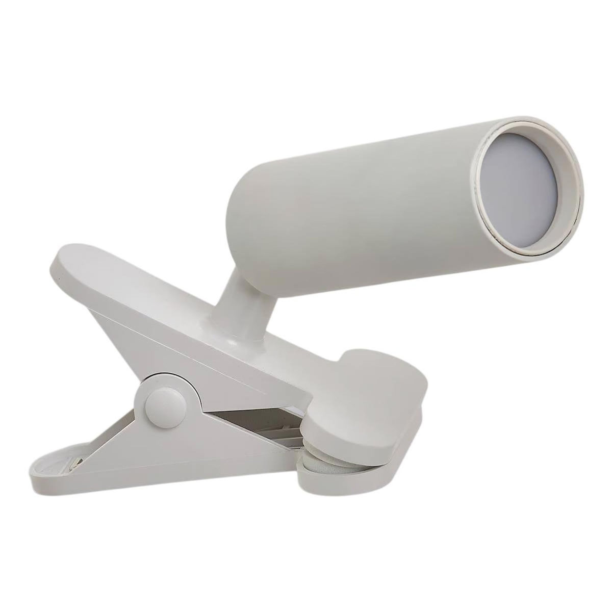SMART SYSTEM Lampe LED Pince  Sans fil  20cm Blanc