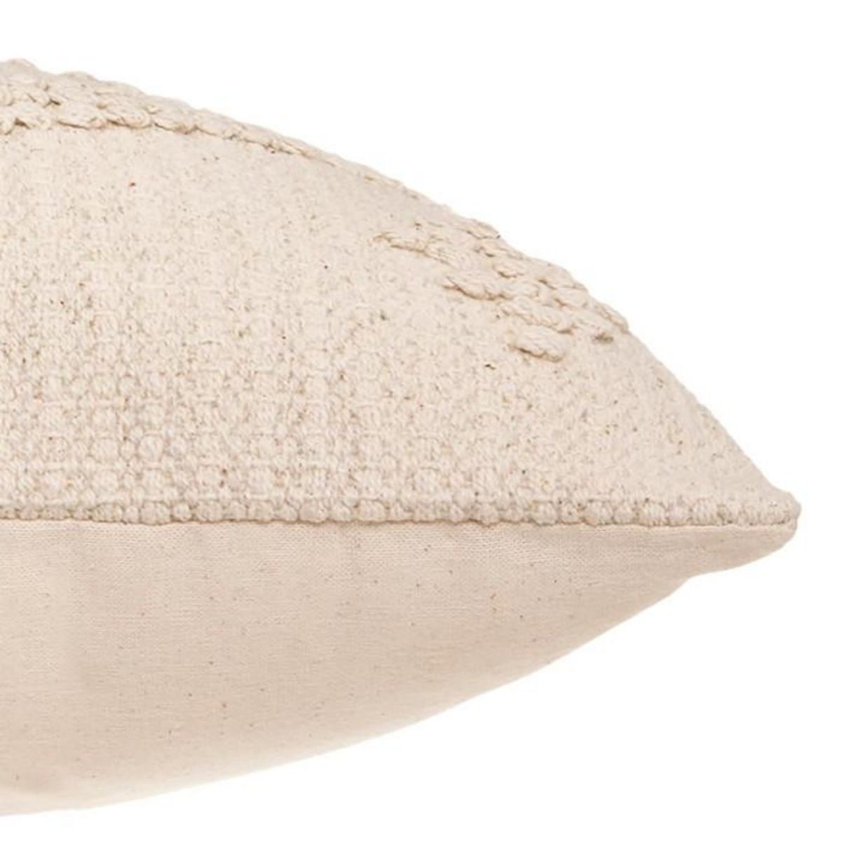 ATMOSPHERA Coussin Déco Effet 3D  Safari  38x58cm Beige