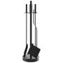 Voir la diapositive 4 : VIDAXL Set d'outils de cheminee 5 pcs 18x66 cm acier