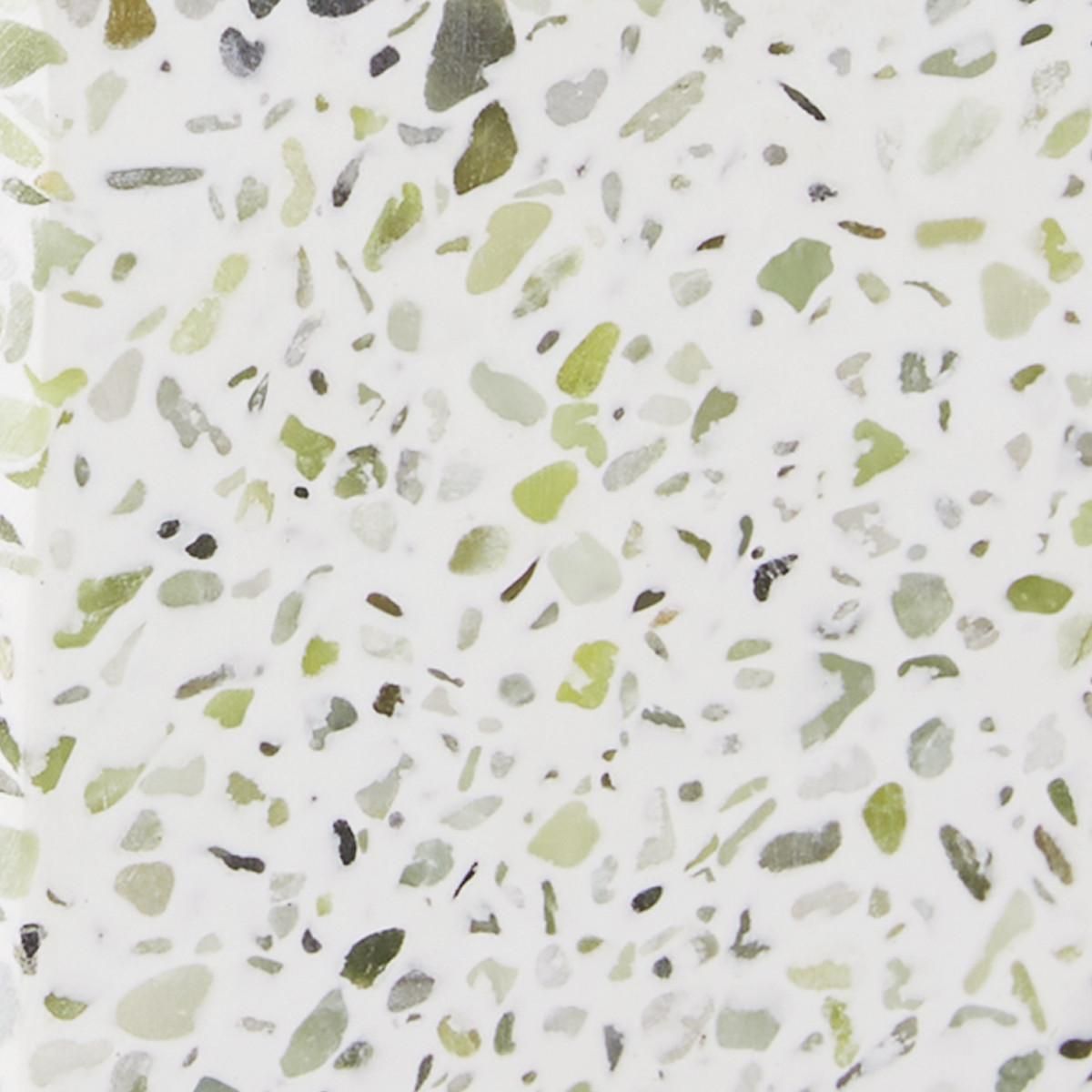 GUY LEVASSEUR Set salle de bain terrazzo 2 pièces porte-savon vert