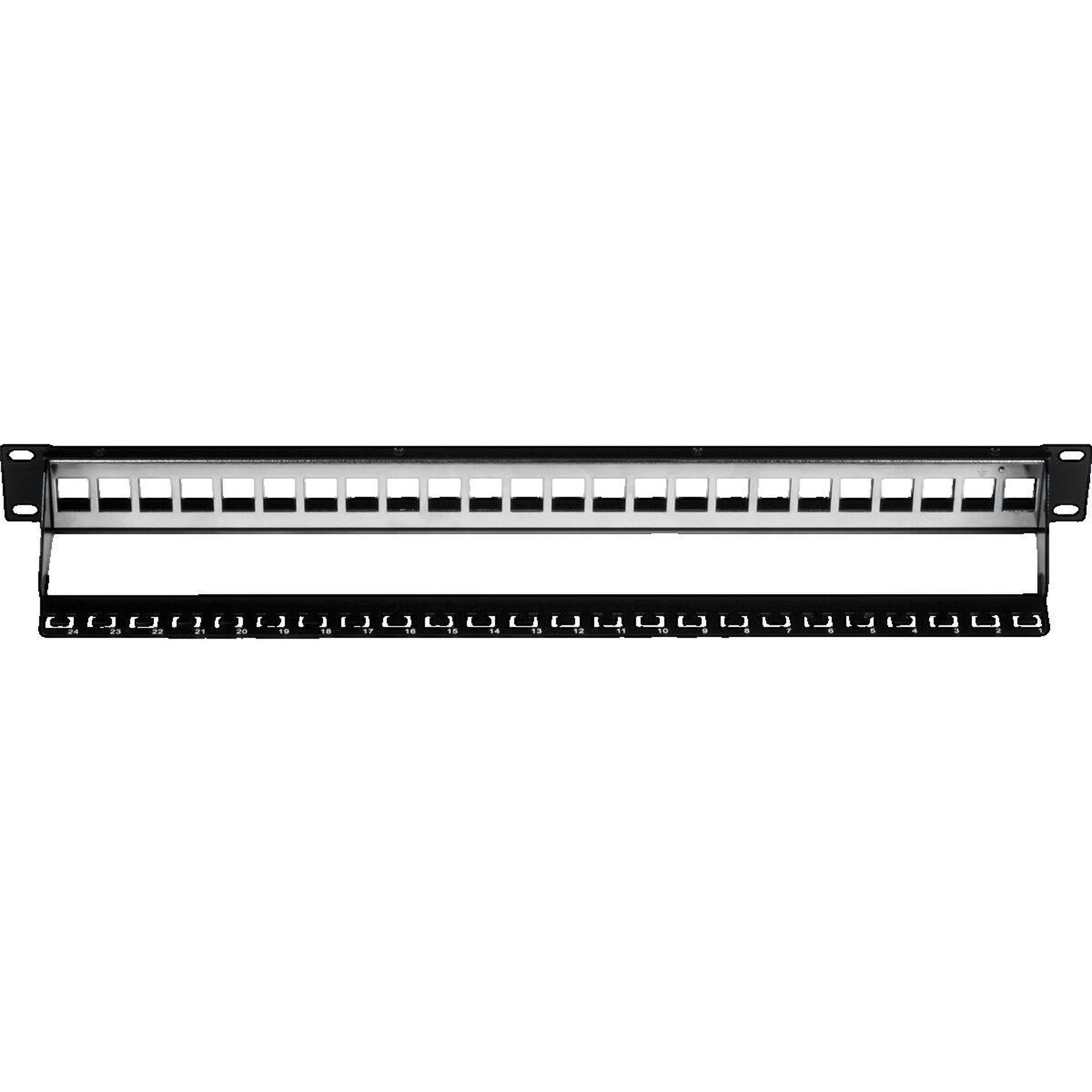 Voir la diapositive 2 : Trendnet Panneau de brassage Trendnet TC-KP24S 24 ports blindé