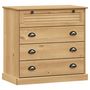 Voir la diapositive 2 : VIDAXL Commode VIGO 80x40x76 cm bois massif de pin