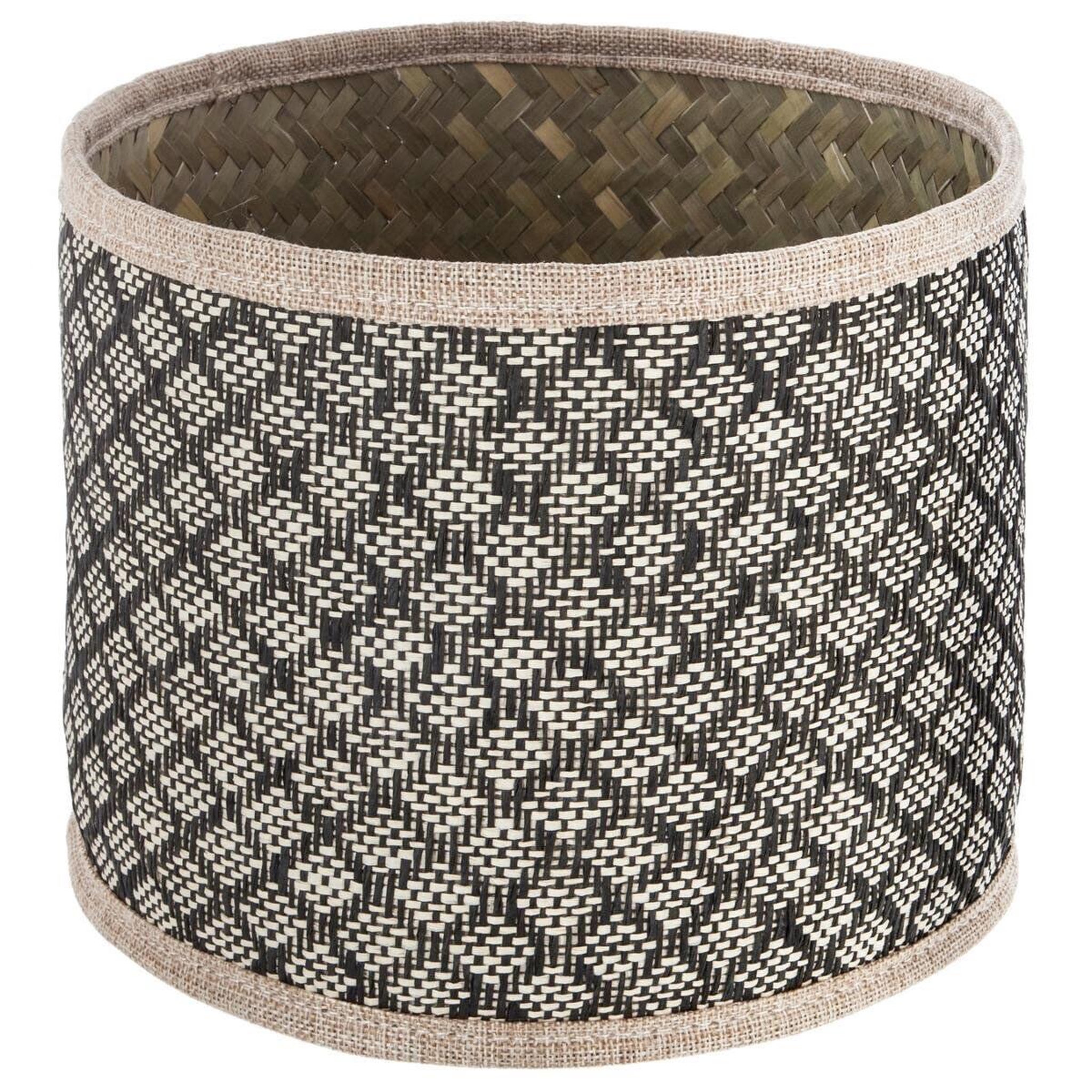 Voir la diapositive 3 : ATMOSPHERA Lot de 3 paniers en osier  nomade  24cm naturel