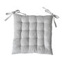 Voir la diapositive 1 : Paris Prix Galette de Chaise Piquée  Cambria  38x38cm Blanc Gris