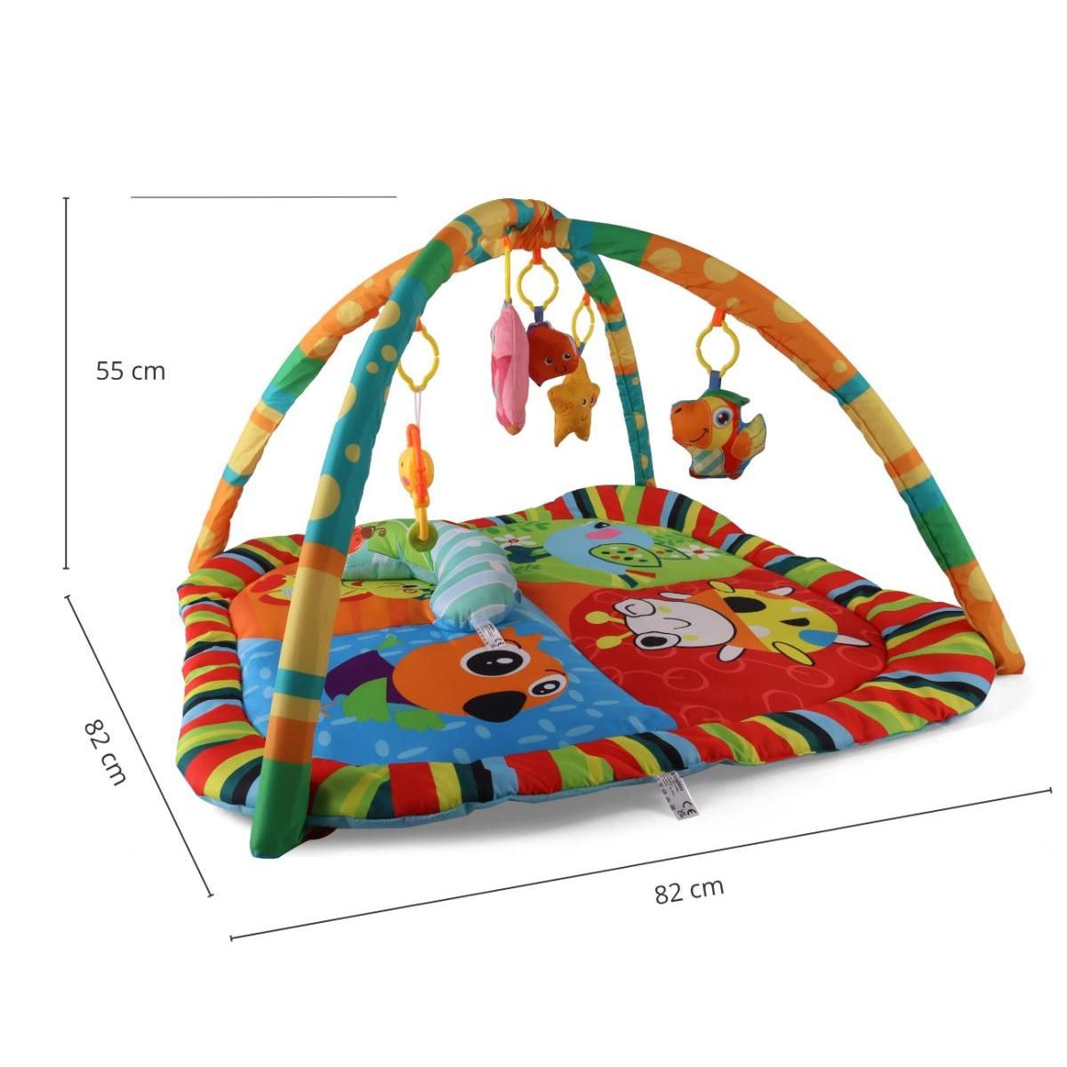 MILLY MALLY Tapis d'éveil TinyMini Tapis de jeu dessin animé