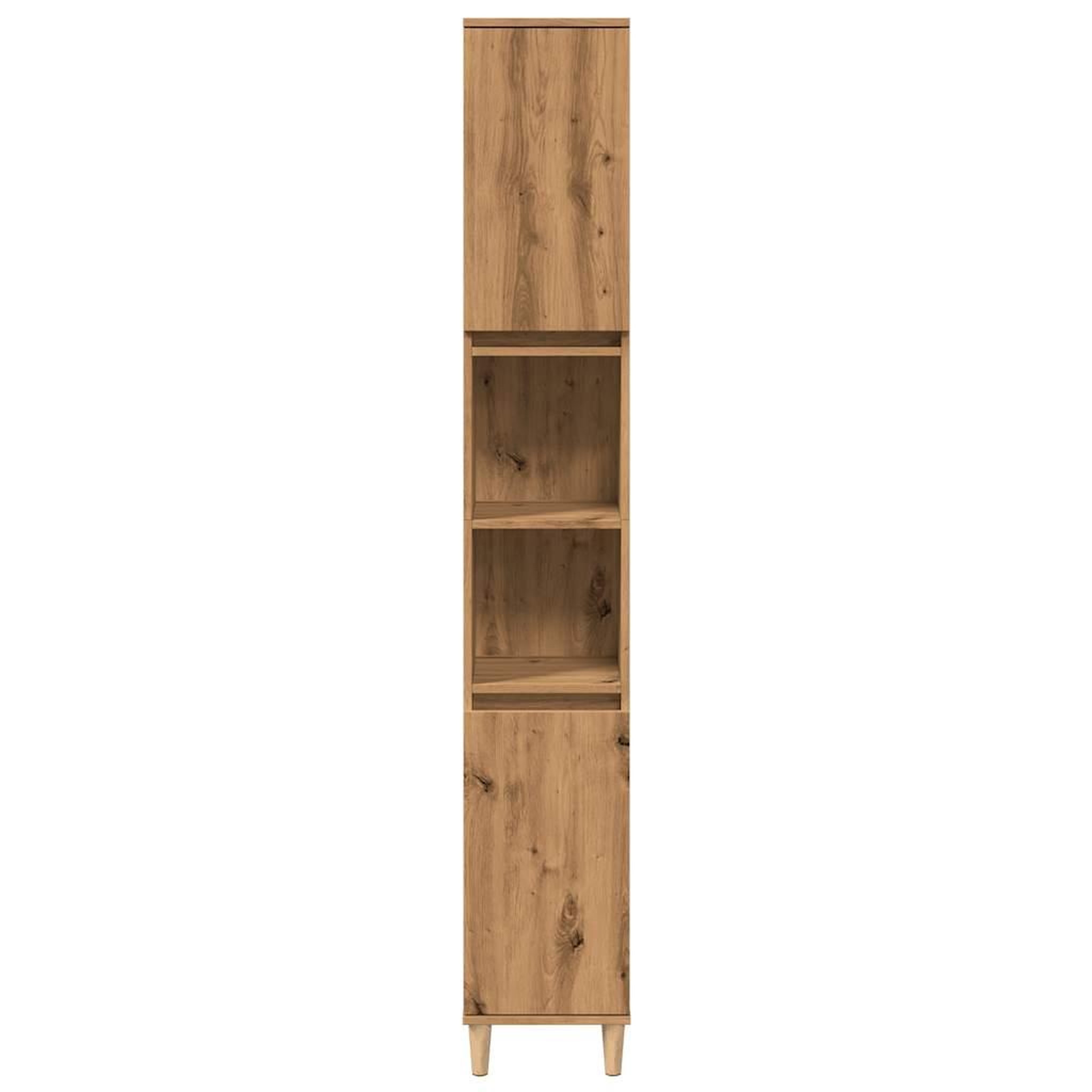 Voir la diapositive 4 : VIDAXL Armoire de salle de bain chene artisanal 30x30x190 cm
