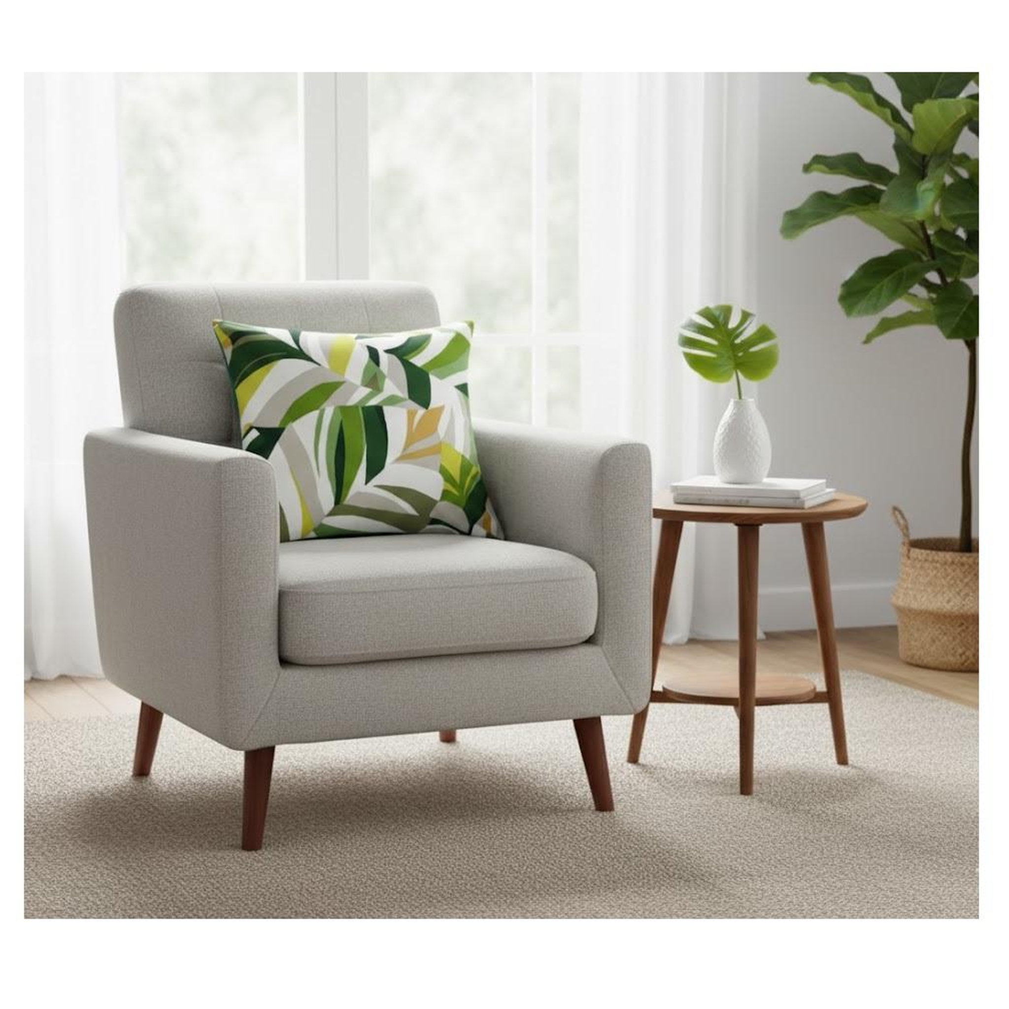 Voir la diapositive 2 : Eden Housse de coussin kochia design et moderne
