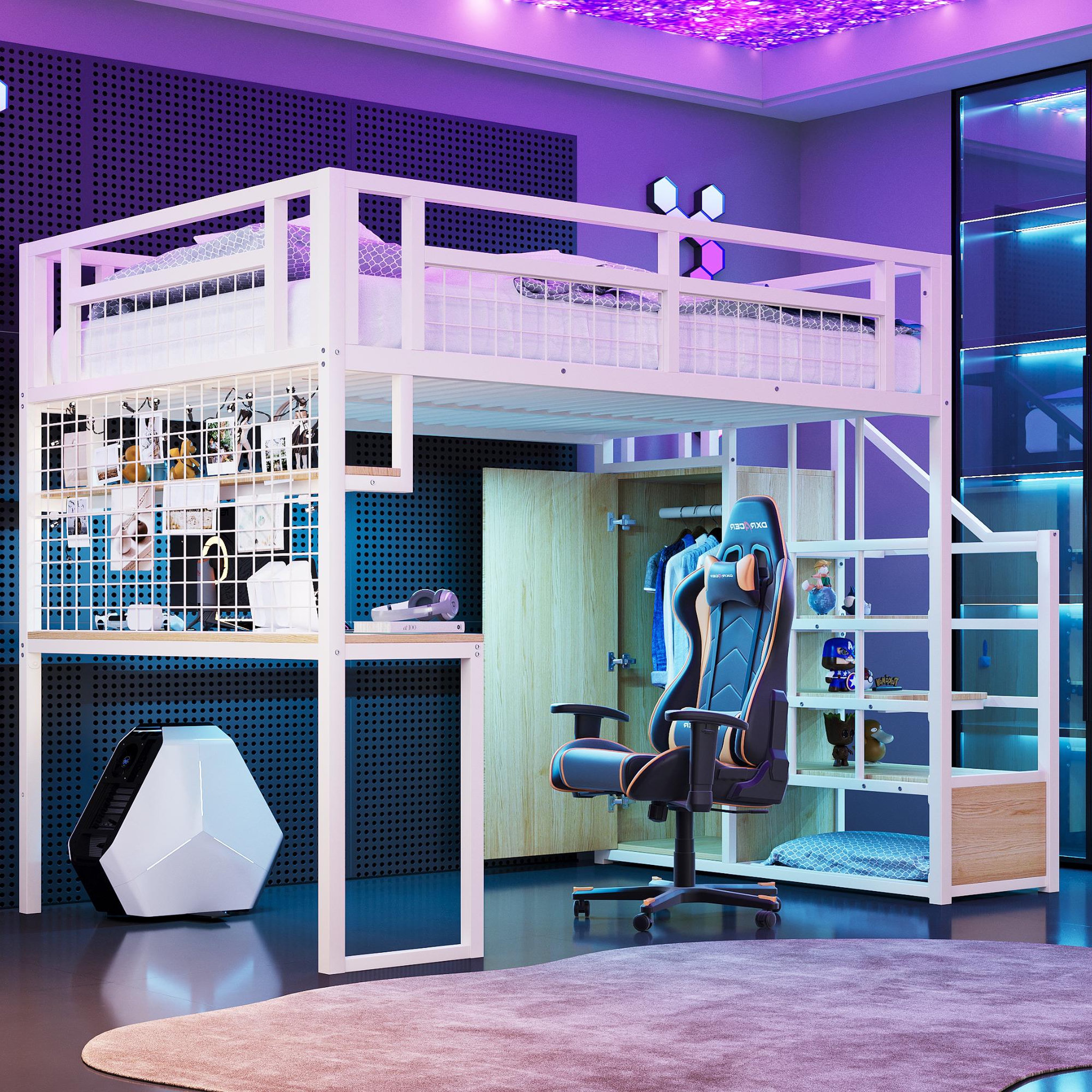 Voir la diapositive 5 : MERAX Lit mezzanine