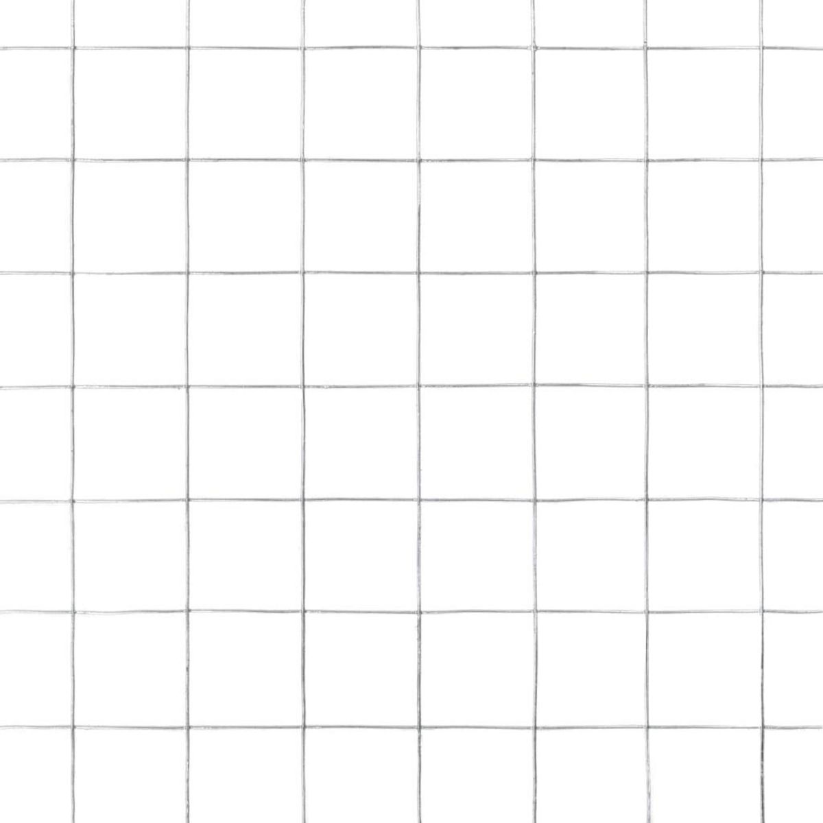 VIDAXL Grillage pour voliere acier galvanise 25x0,5 m argente