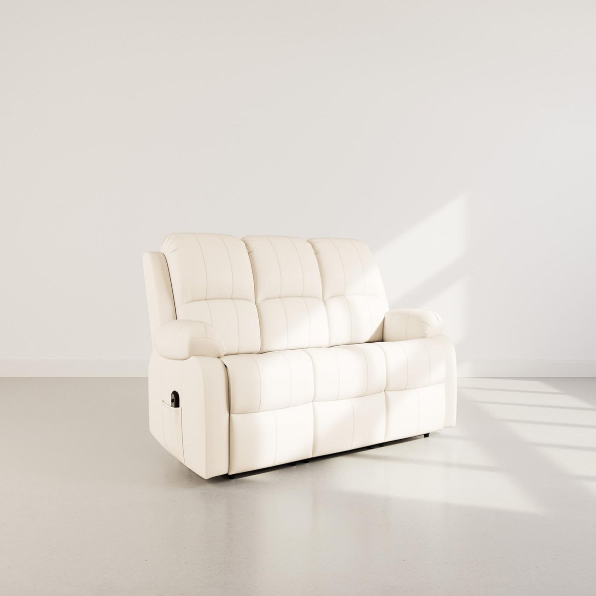 BEST MOBILIER Armand - canapé 3 places relax électrique en simili