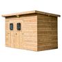 Voir la diapositive 2 : Habrita Abri de jardin bois - Autoclavé - 6,78m²