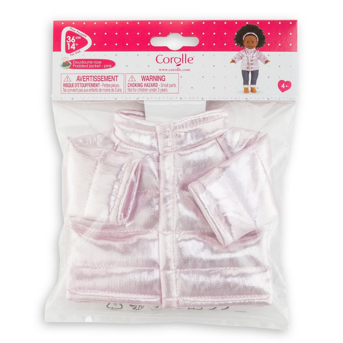 Corolle Doudoune Rose pour poupée ma Corolle