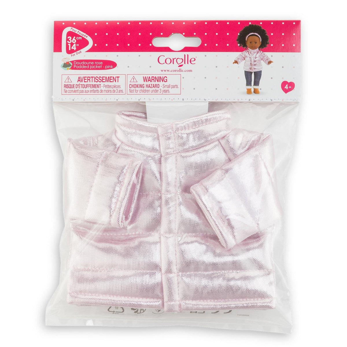 Corolle Doudoune Rose pour poupée ma Corolle