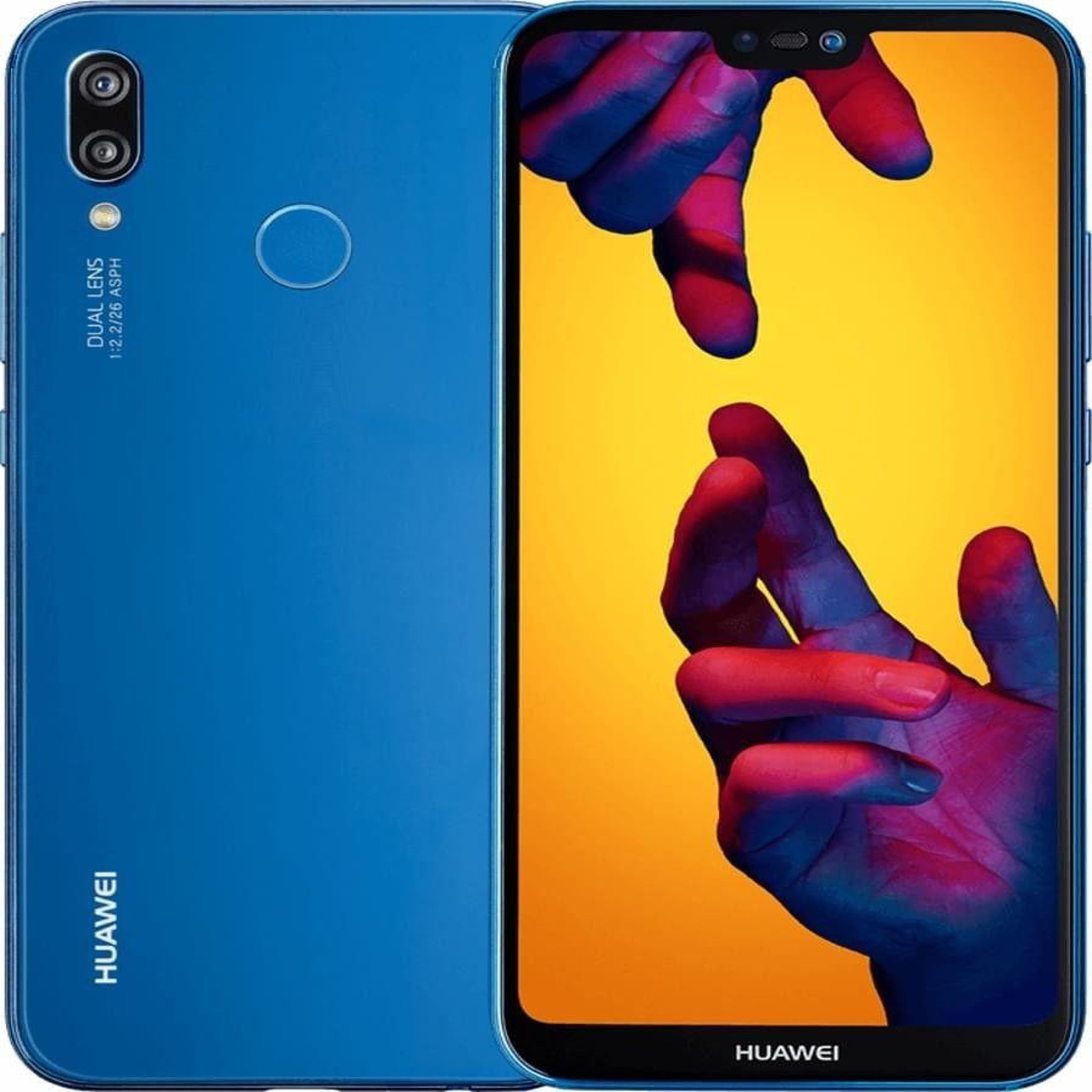 Voir la diapositive 1 : HUAWEI P20 Lite Reconditionné 64 Go - Grade A - Bleu