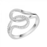 SC CRYSTAL Bague taille 54 SC Crystal orné de Cristaux scintillants. Coloris disponibles : Gris