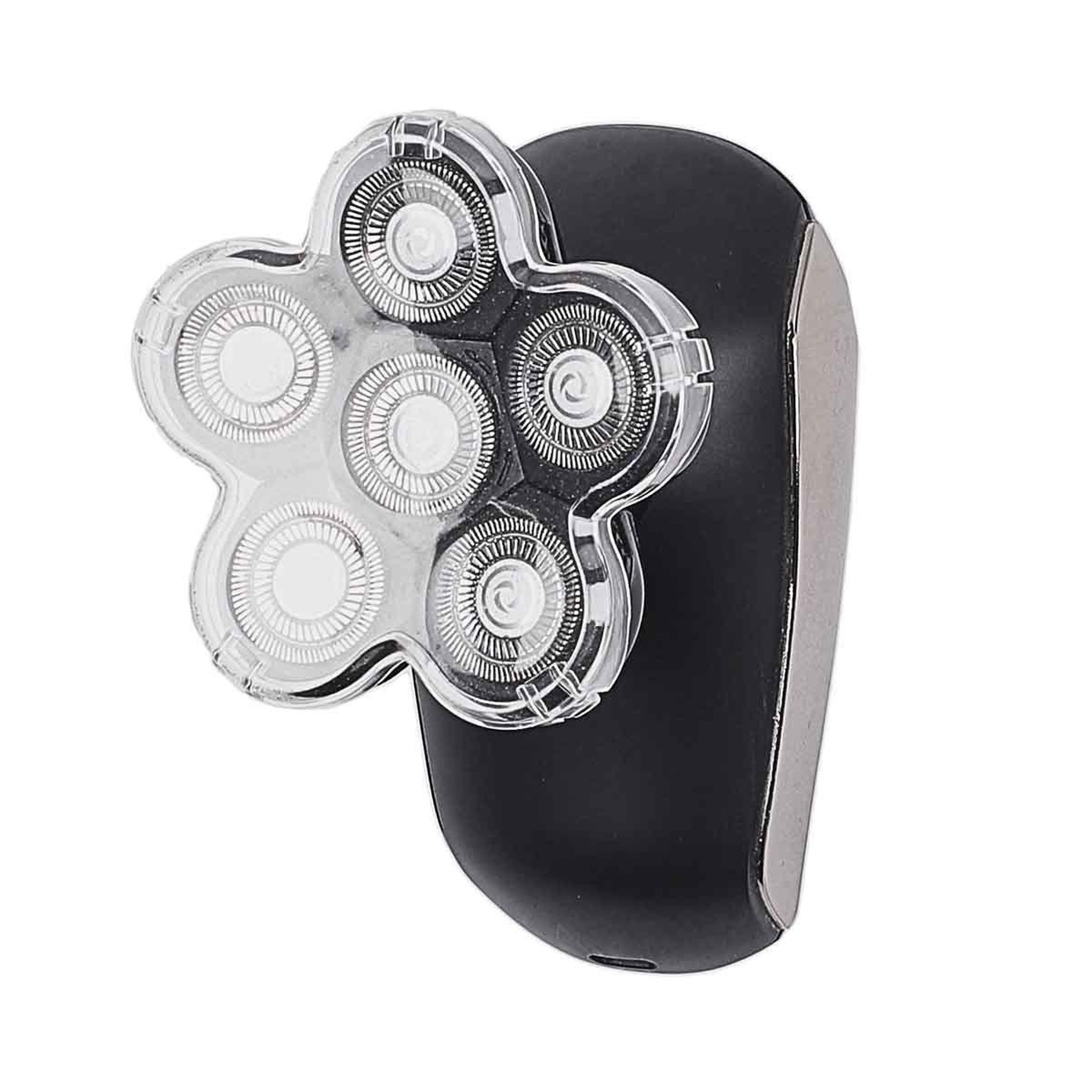 Voir la diapositive 5 : Cosmetic Club Rasoir avec 6 têtes flottantes  usb  10cm noir