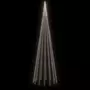 VIDAXL Sapin de Noël avec piquet 1134 LED Blanc froid 800 cm