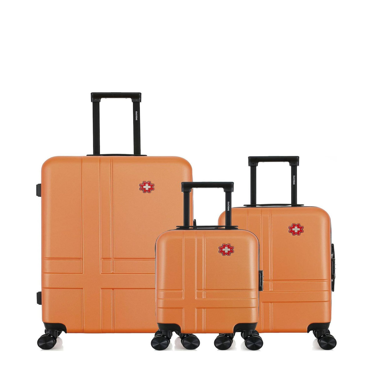 SWISS KOPPER SWISS KOPPER - LOT DE 3 - Valises grand format, cabine et cabine XXS USTER
