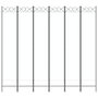 Voir la diapositive 3 : VIDAXL Cloison de separation 6 panneaux Blanc 240x220 cm Tissu