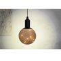 Voir la diapositive 5 : Paris Prix Lampe Suspension à Led  Boule  24cm Beige