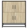 Voir la diapositive 4 : VIDAXL Buffet chene sonoma 68x35x76 cm bois d'ingenierie