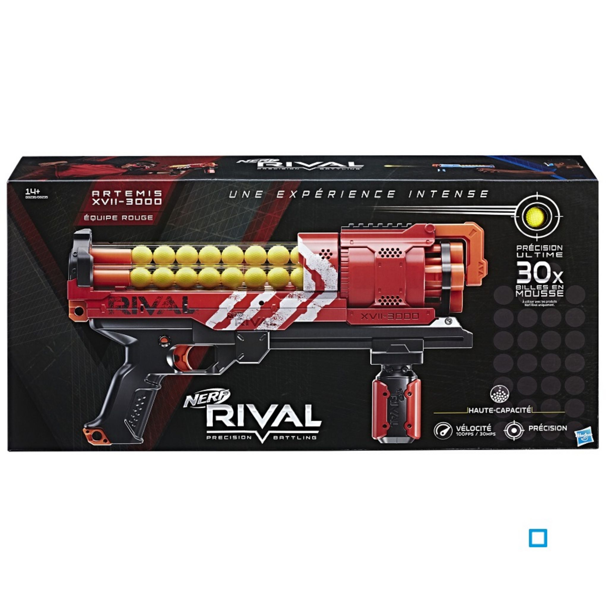 Nerf B1616 Jeu Rival Masque Rouge