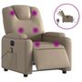 Voir la diapositive 2 : VIDAXL Fauteuil de massage inclinable electrique cappuccino similicuir