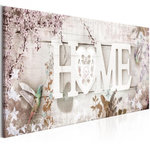 Paris Prix Tableau Imprimé  Home & Hummingbirds Beige Narrow. Coloris disponibles : Multicolore