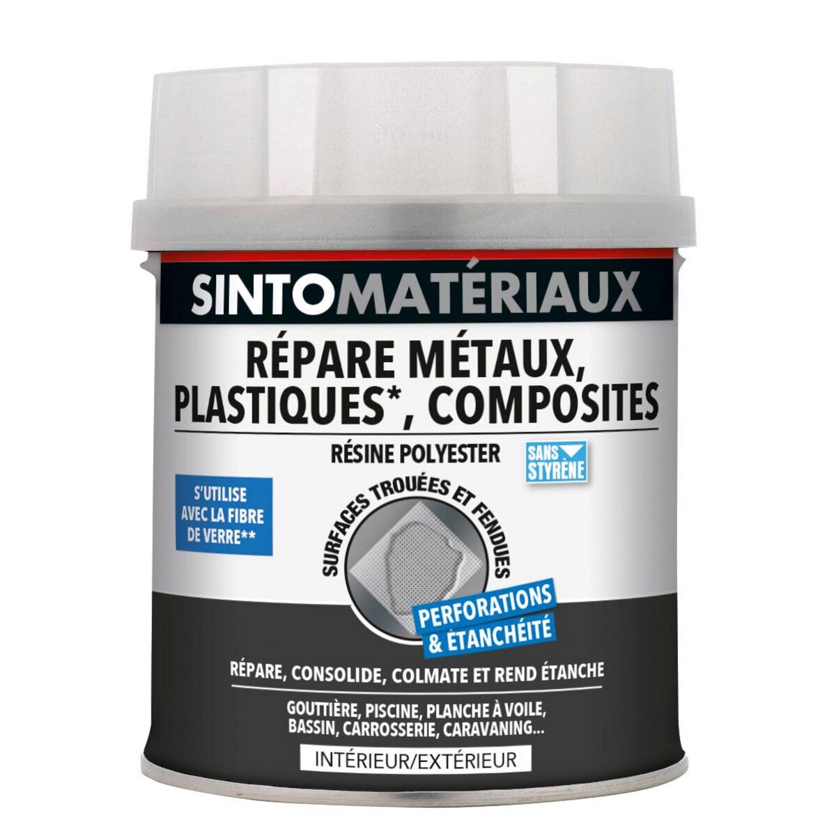 CENTRALE BRICO Résine Sinto materiaux SINTO, 550 g