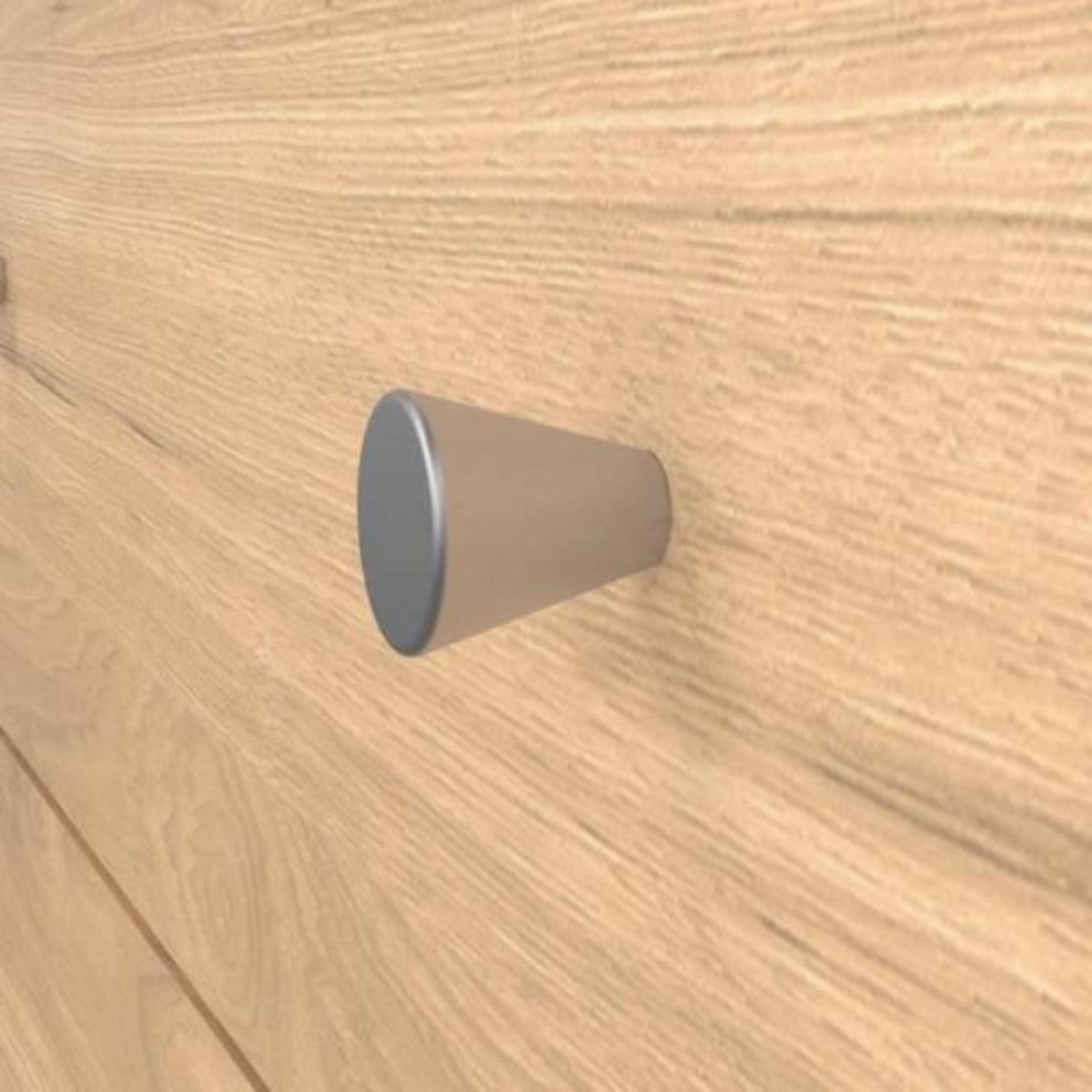 TVILUM Commode OREGON 3 Tiroirs - Décor chene - L 72 x P 30 x H 68 cm