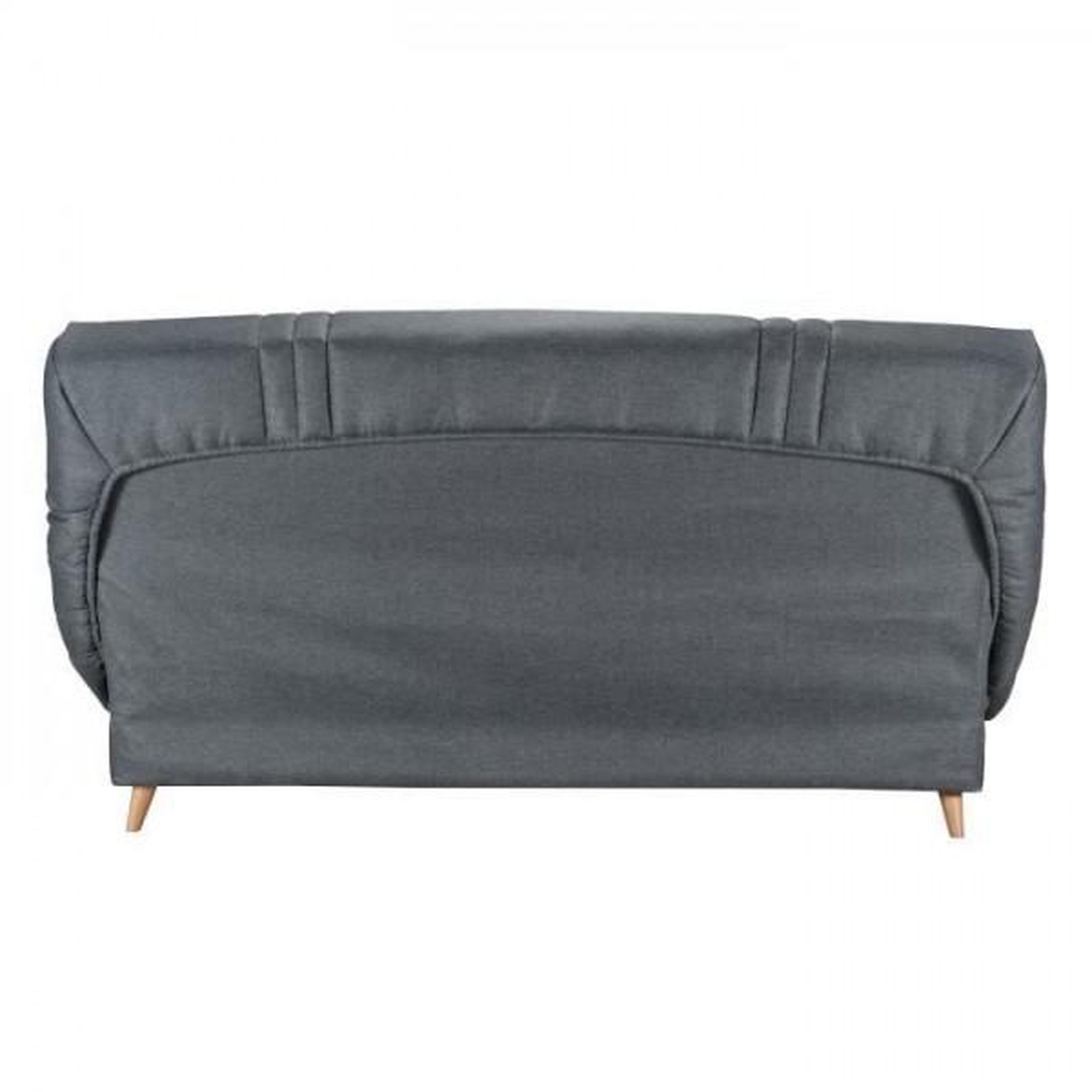 Voir la diapositive 5 : BULTEX COMFORT BULTEX Clic clac 3 places - Tissu anthracite - Made in France - L 192 x P 95 x H 101 - MONA