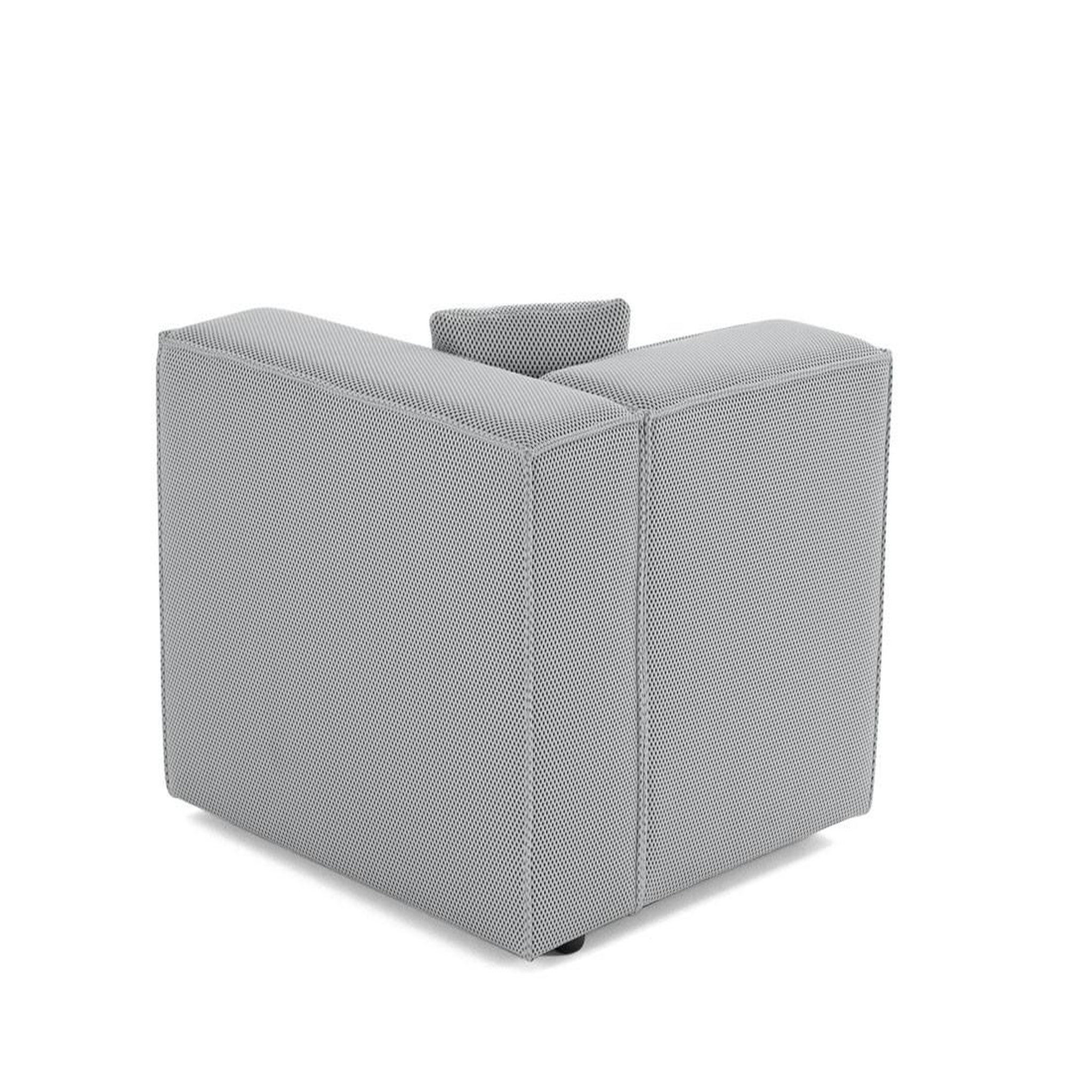 Voir la diapositive 5 : LISA DESIGN Arty - module d'assise droit - en tissu mailles 3d